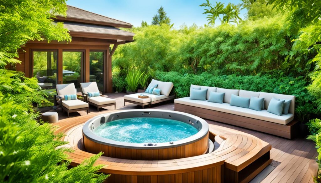 Pojemność jacuzzi ogrodowego