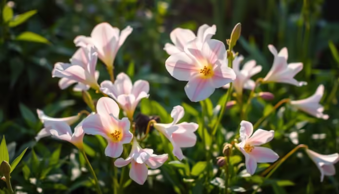 Eustoma w ogrodzie