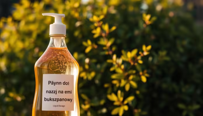 Płyn do naczyń na ćmę bukszpanową
